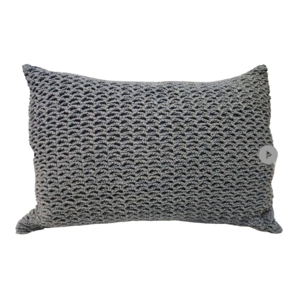 Vera Wang Woven Decorative Pillow
